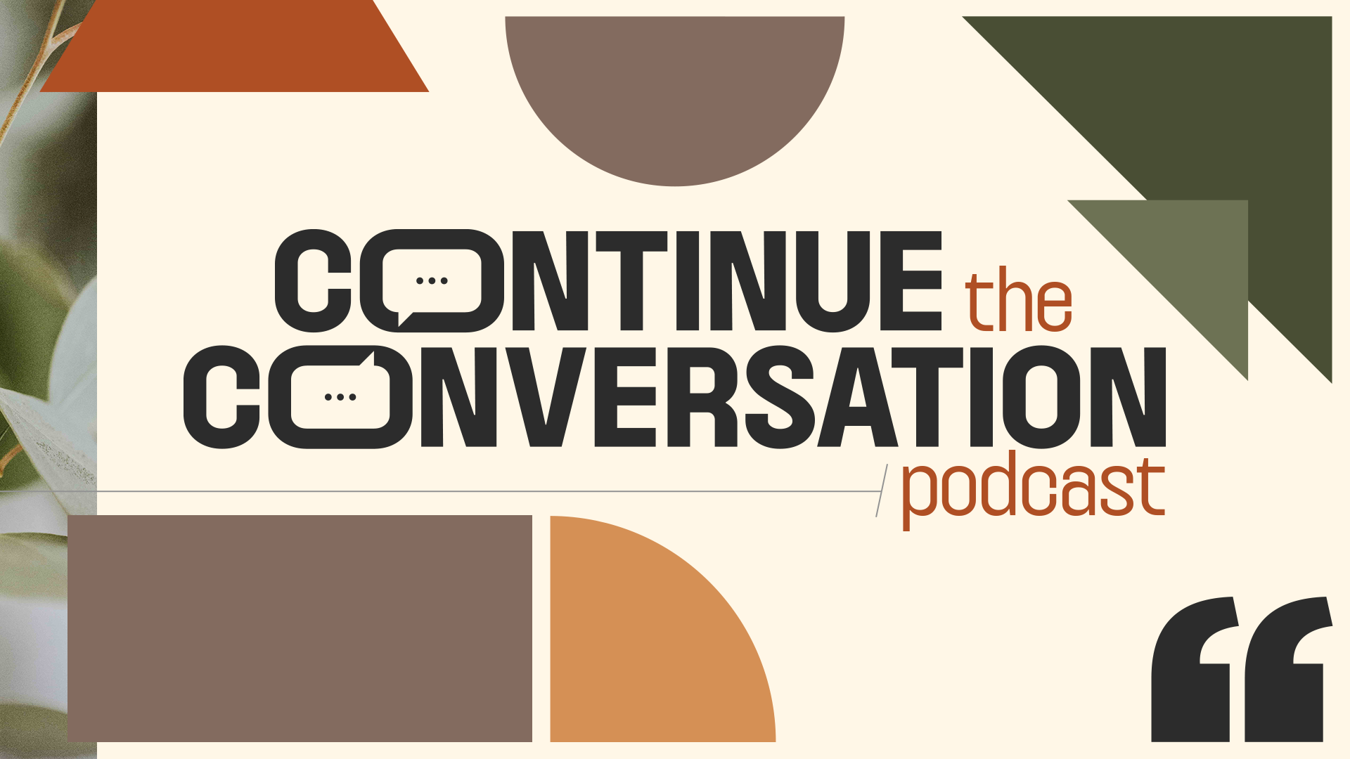 Continue the Conversation: The Truth of the Cross